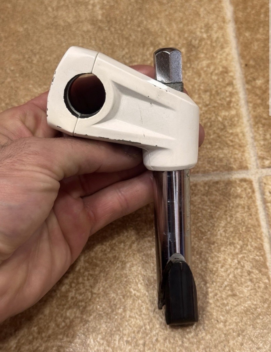 OLDSCHOOL REDLINE SUNTOUR FORKLIFTER STEM OG WHITE BMX FREESTYLE