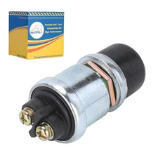 Automatic Reset Horn Switch Button for Golf Carts - 12V/15A with Dust Cover