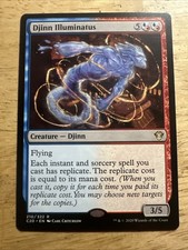 MTG Magic the Gathering Djinn Illuminatus (210/355) Commander 2020 NM