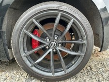 Wheel 19x10 Alloy Rays Forged 5 Double Spoke Rear Black Fits 23-26 Z 5173597