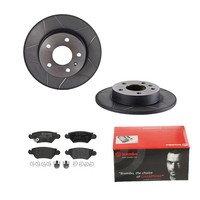 Brembo Bremsscheiben Ø264MM + BremsbelÄGe Hinten FÜR Opel Astra G Zafira A MK