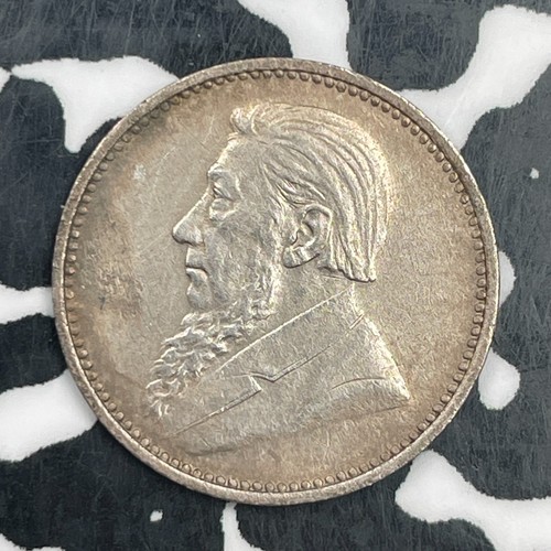 1894 South Africa 3 Pence Threepence Lot#F9056 Silver! Nice!