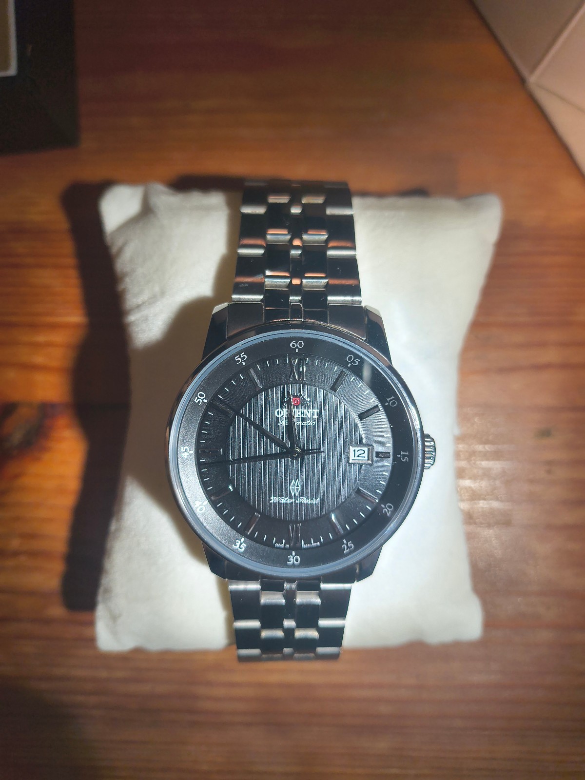 Orient Agent Automatic Watch Sapphire Crystal #ER… - image 3