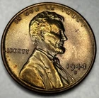1944 S Lincoln Wheat Cent BU Uncirculated Mint State Bronze Penny 1c Coin - 0988