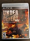 Under Defeat HD Deluxe Edition (PS3 PlayStation 3) Complete CIB w/ Soundtrack