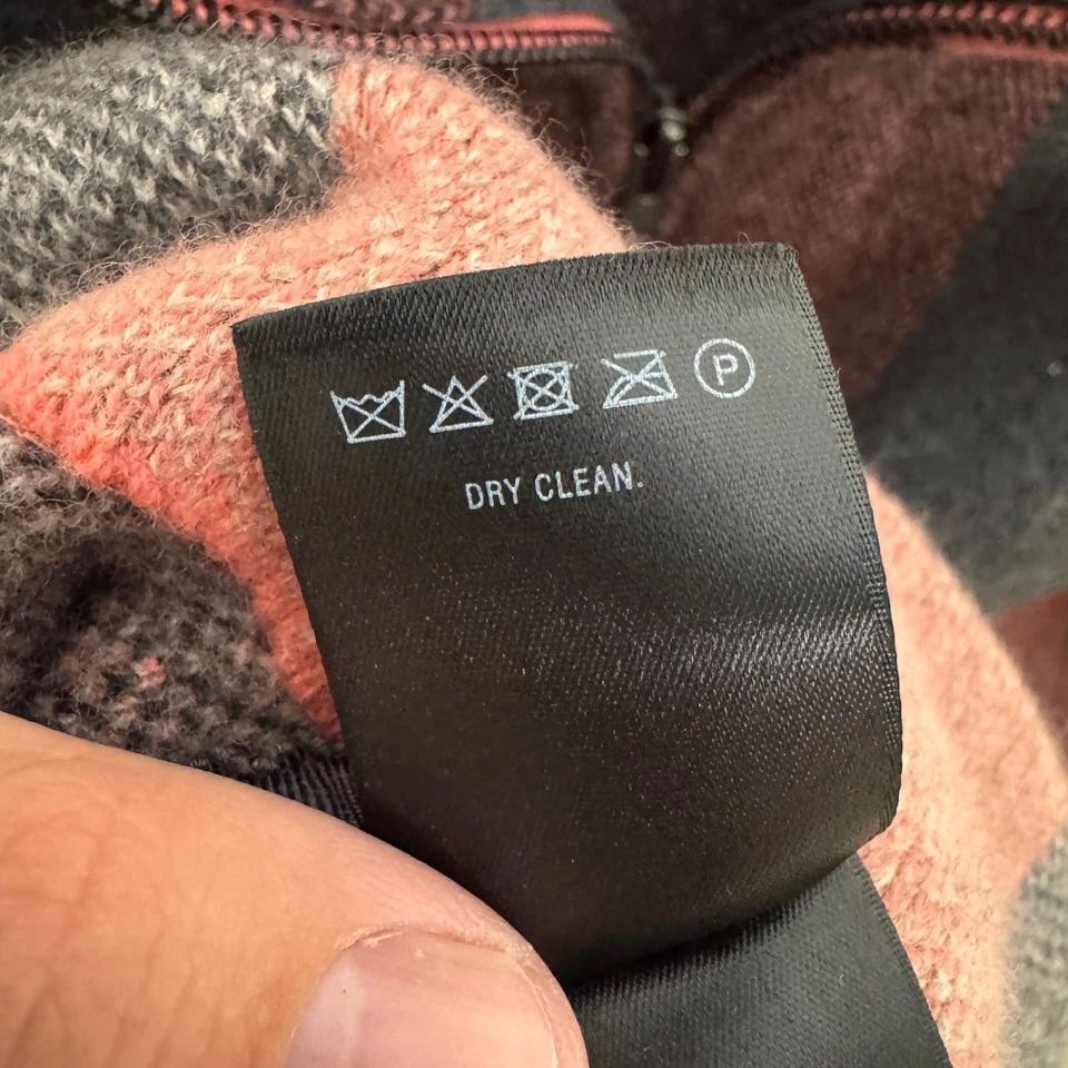 Suéter Abrigo Anthropologie Field Flor Lana Cuadros EE. UU. Para Mujer M Foto 4 de 4