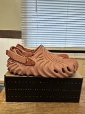 Crocs X Salehe Bembury Pale Blush Pollex Clog Sz 10 Horchata Pics For Condition