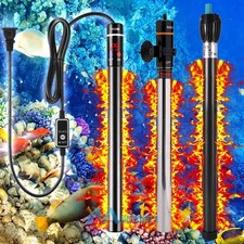 500W Digital Aquarium Heater Fish Tank Titanium Heater w/ Led Display 5-300 gal