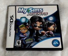 Nintendo DS /EA, My Sims Agents Video Game and Case, 2009