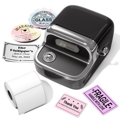Phomemo M150 Thermodrucker Etikettendrucker Bluetooth Barcode Adressdrucker SET