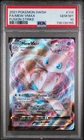2021 POKEMON SWORD & SHIELD FUSION STRIKE #114 FULL ART/MEW VMAX PSA 10