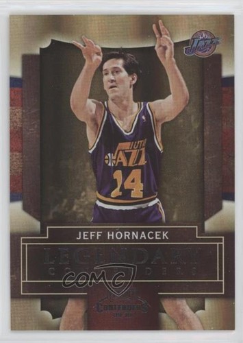 Jeff Hornacek [Black] #3 2009 Playoff Contenders Legendary Contenders card