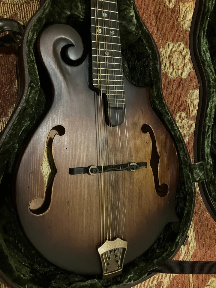 Washburn M108SWK Americana Series Mandolin with OHSC Case AS-IS Needs work - Image 3 of 4