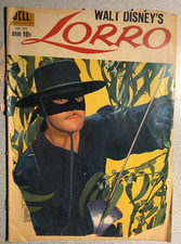 ZORRO Four Color Comics 976 1959 Dell Comics