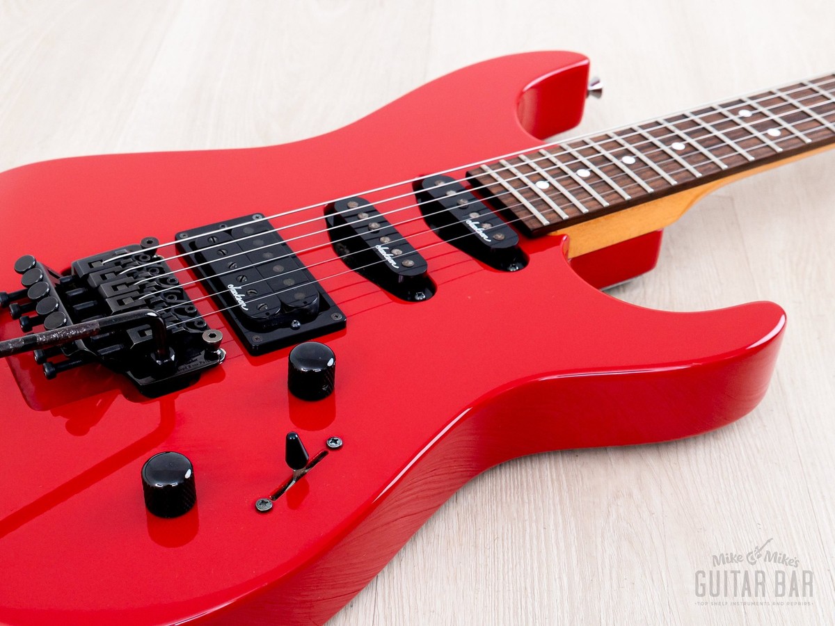 1990 Charvel by Jackson DK-065-SSH Vintage Superstrat Red w/ Floyd
