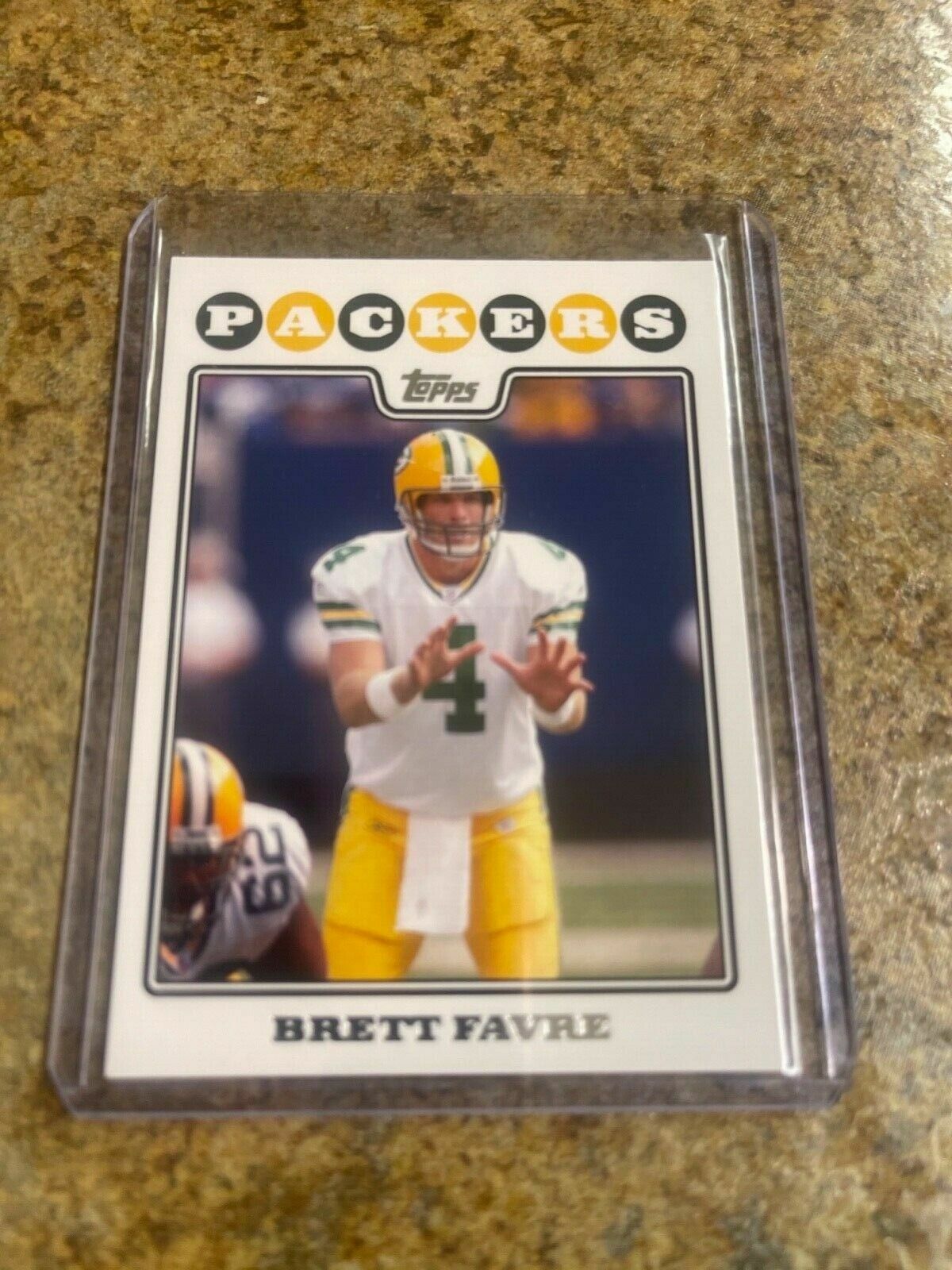 Brett Favre 2008 Topps Football Card #34 NMT Green Bay Packers | eBay