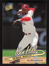 1997 Ultra Gold Medallion #G136 Ken Hill Texas Rangers