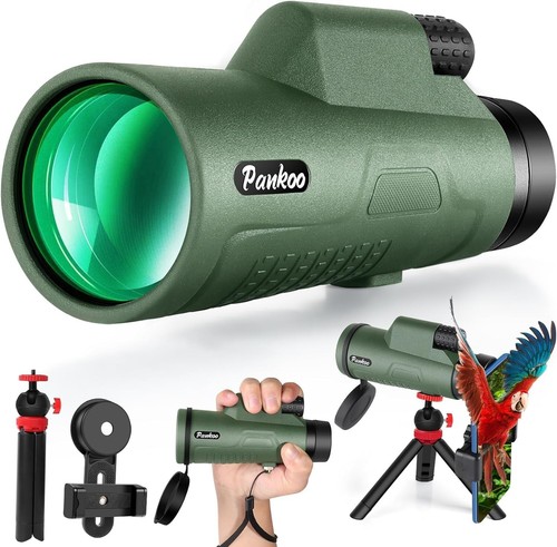 12x50 HD Monocular Telescope with Smartphone Adapter & Tripod for Outdoor Fun - Picture 3 of 10
