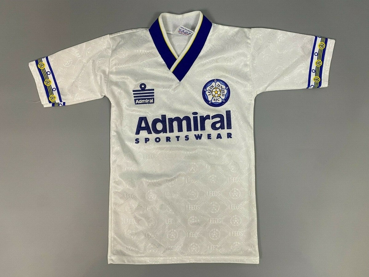 LEEDS UNITED 1992 1993 HOME SHIRT FOOTBALL SOCCER JERSEY ADMIRAL