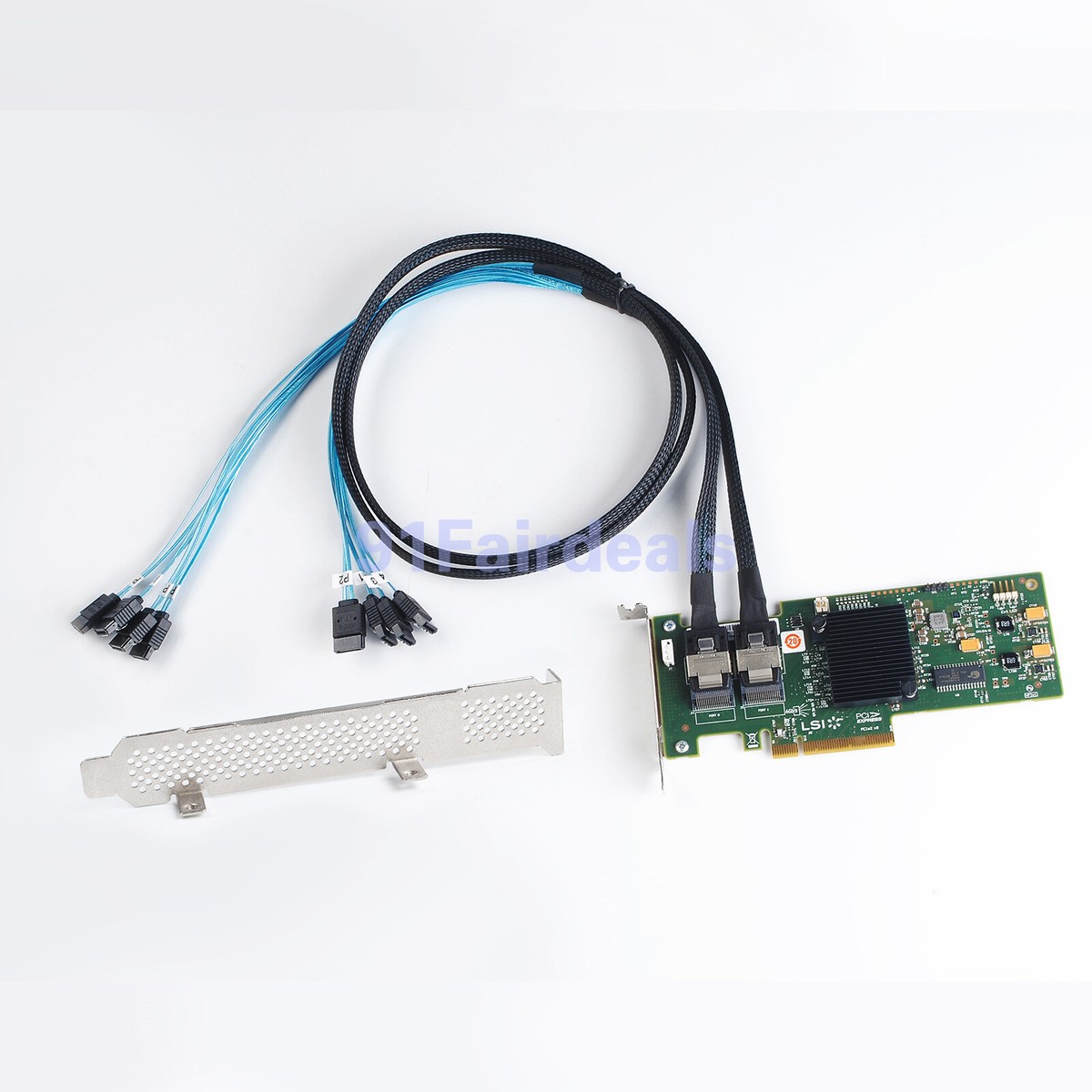 ZFS Compatible HBA With Cables LSI SAS 9200-8i HBA Card (IT Mode) - 6Gbps, 8-Port, For FreeNAS, UnRAID, ZFS IT Mode FreeNAS UnRAID Card - Foto 6