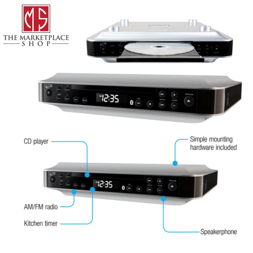 CD Player Kitchen Counter iLive Stereo 