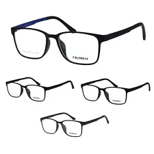 Mens Super Light Weight Indestructible TR90 Plastic Optical Eyeglasses Frame