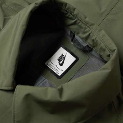 NikeLab x Riccardo Tisci Car Coat -SMALL- 889969-399 Olive Long