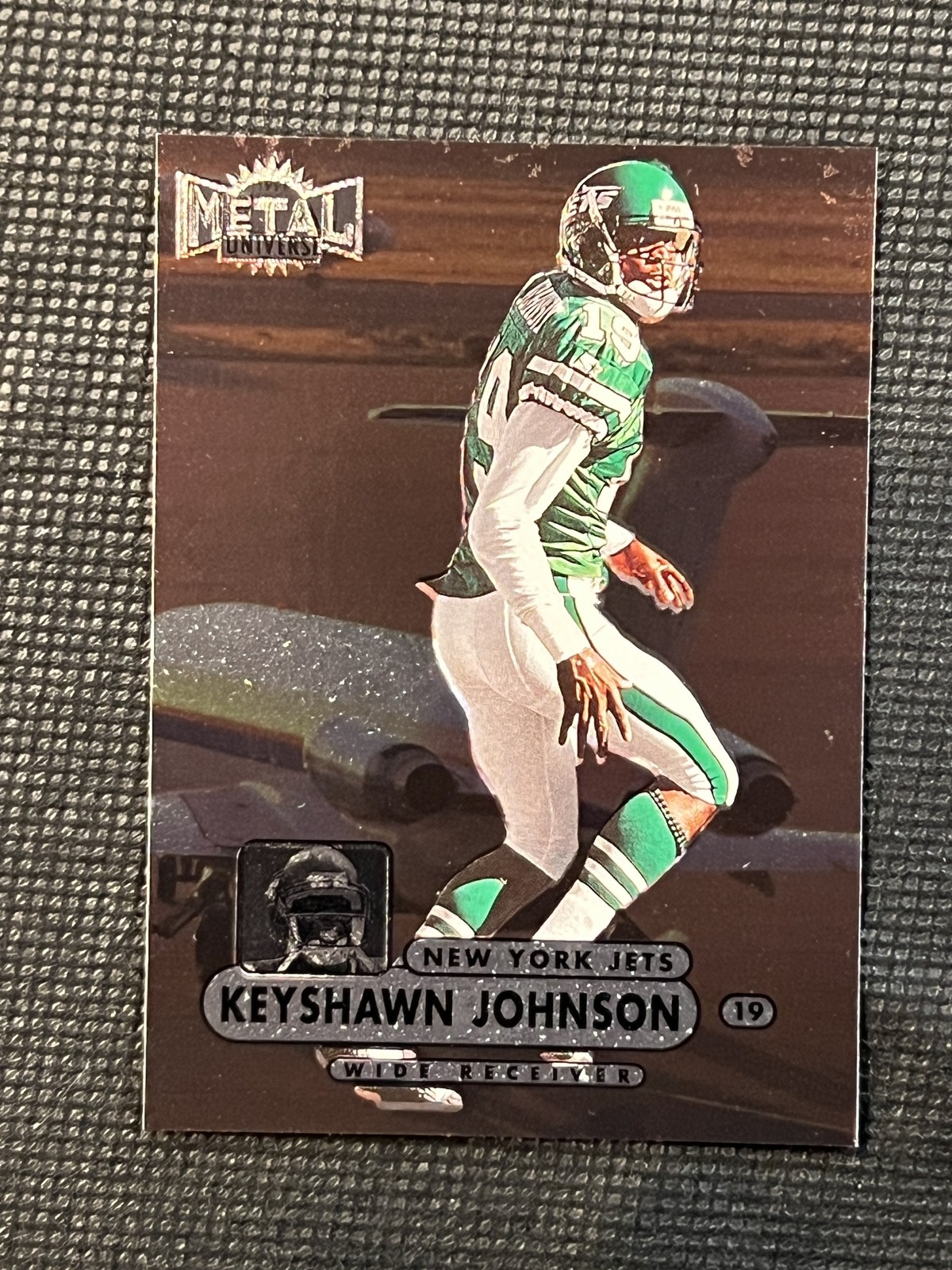 1998 Metal Universe #102 Keyshawn Johnson