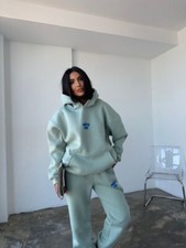 Women's sportswear fleece 2 piece set