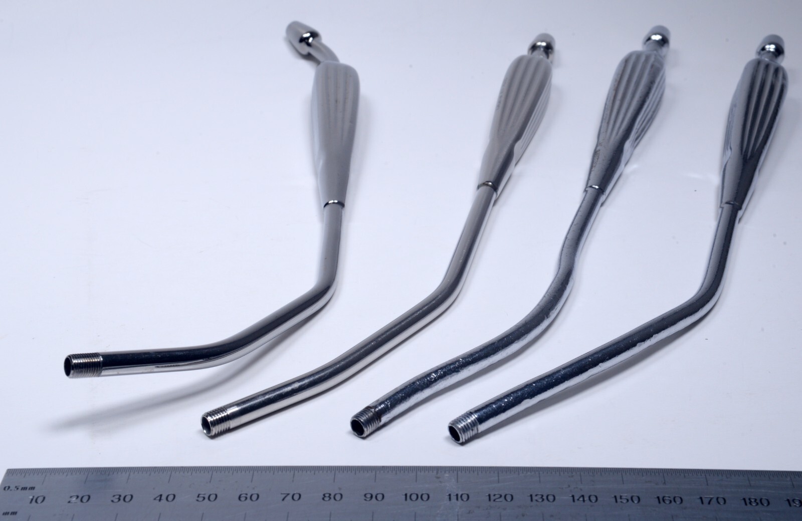 4x Yankauer Suction Tube 11" Cannula V. Mueller Miltex Stainless Steel Surgical