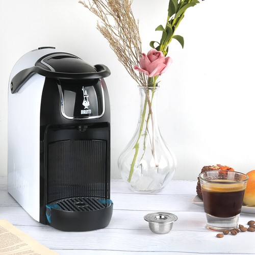 Cápsula de café de acero inoxidable iCafilas reutilizable para cafetera espresso Bialetti - Imagen 2 de 12