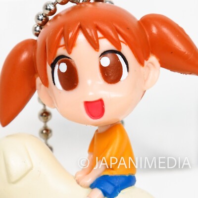 Azumanga Daioh Chiyo chan on Tadakichi san Dog Figure Keychain