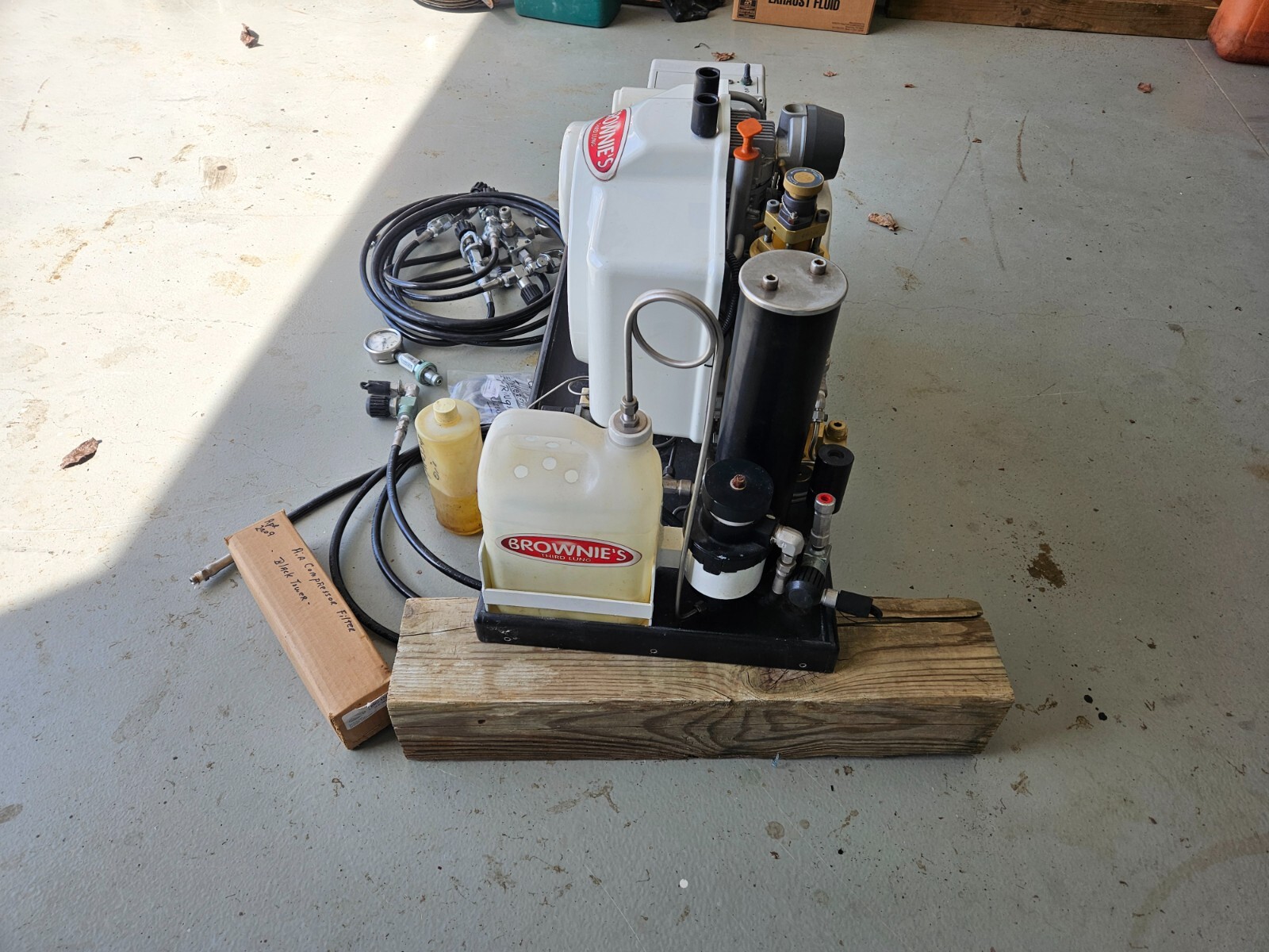 Brownies Third Lung (Yacht Pro) Scuba Tank Compressor eBay