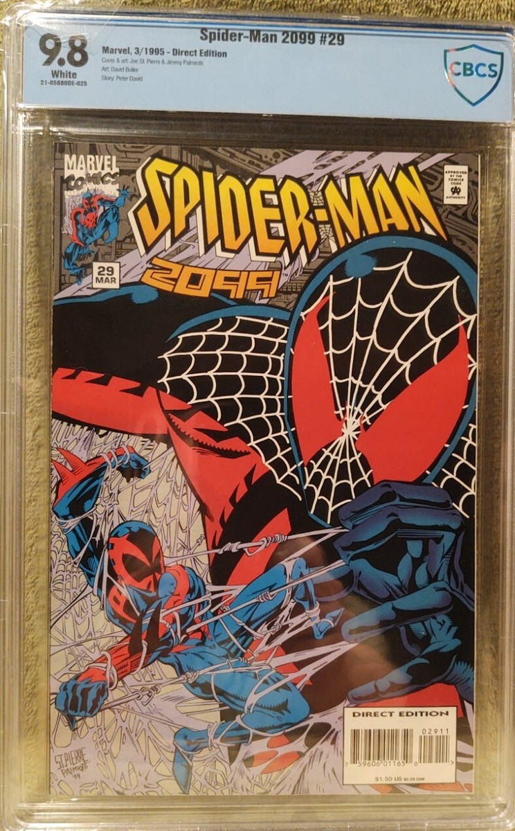 Spider-Man 2099 #29 CBCS 9.8 wp 1st Appearance Flipside Spider-Man 2099 #29 CBCS 9.8 wp 1st Appearance Flipside