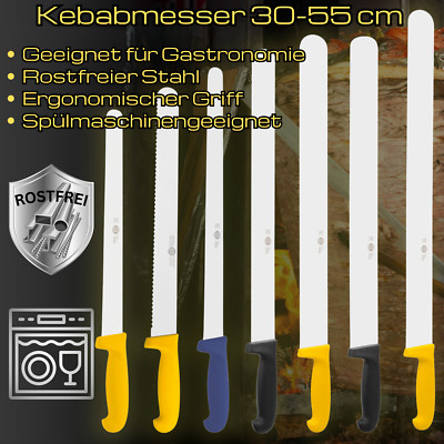 Dönermesser 30-55 cm Kebabmesser Gyrosmesser Döner Gyros Kebab Messer Handmesser