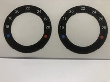 Klimabedienteil-Aufkleber Mercedes SL R230 USA /EU Umr&uuml;stung