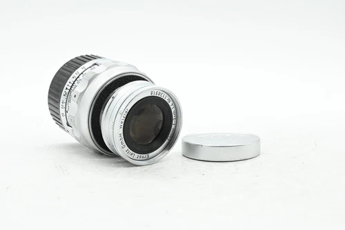 Leica M 90mm f4 Elmar Collapsible Lens Chrome #918