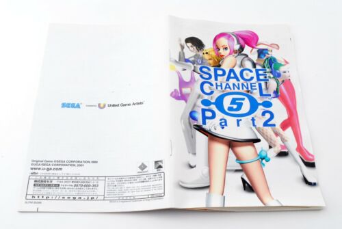 SONY PlayStation 2 Space Channel 5 Part 2 PS2 Japan Import Cleaning Tested SEGA  - Picture 3 of 12