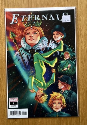 Marvel Comics ''Eternals'' #1 Jen Bartel 1:25 Variant 2021