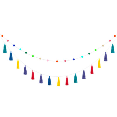  Babyparty Dekoration Babyshowerparty Baby-Dusche-Banner Quaste Hanging Decor