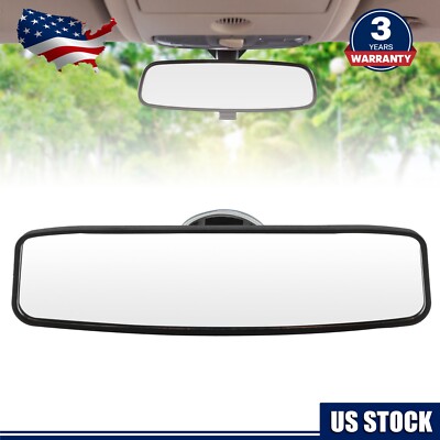 Cup Stick On Interior Wide Universal Car Truck Rear View Mirror Glass Suction