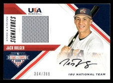 2020 Panini USA Stars & Stripes Jack Bulger Auto Signatures #SSS-JB Card #/399