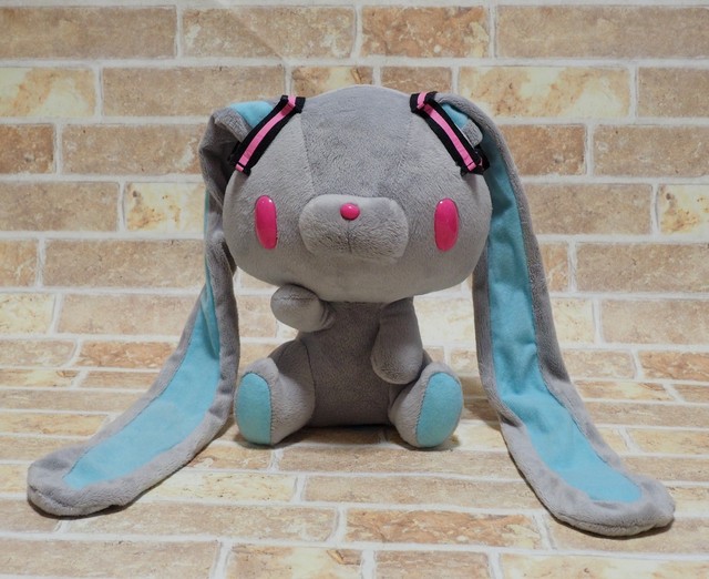 Gloomy All Purpose Rabbit Bunny x Hatsune Miku SL Plush Gray Chax GP TAITO RARE | eBay