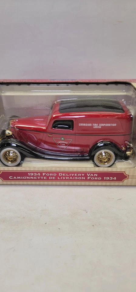 Ford Delivery Van Canadian Tire 1934 Nº 2 Serie 2 Edición Limitada Banco 1:25 Foto 2 de 4