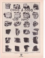 1974 The Who Album Print-Ad/ "Odds & Sods"