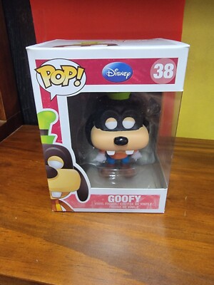 New Funko POP! Disney Goofy SUPER RARE 38 Vinyl Figure W/ Pop