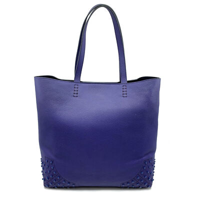 Tod's Satchel Wave New Tote Soft Gommini Violet XBWAMRFT301MACL-411
