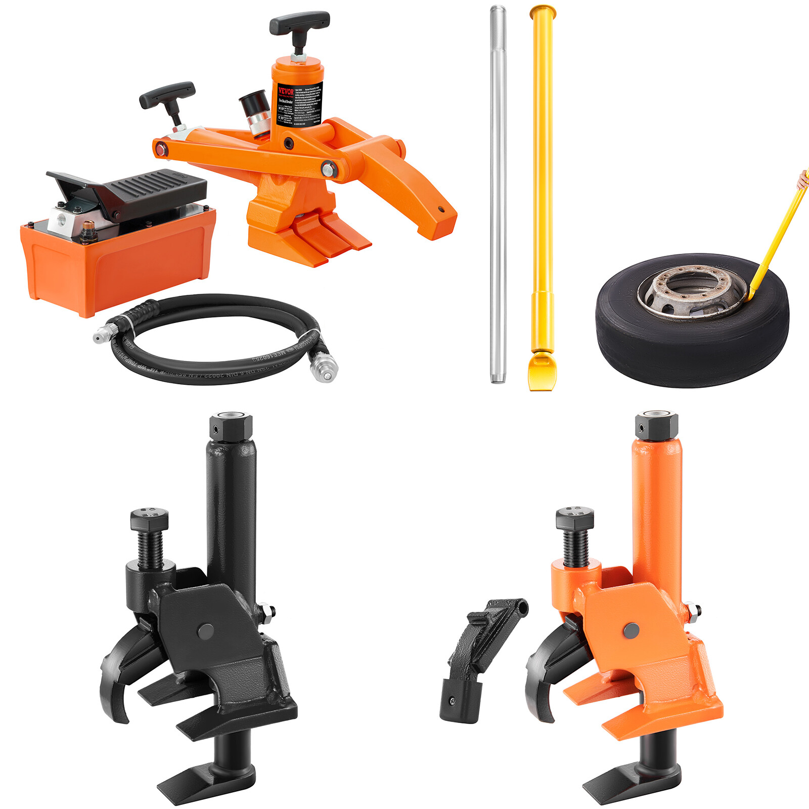 VEVOR Hydraulic/Slide Hammer/Clamp Tire Bead Breaker for Car Truck