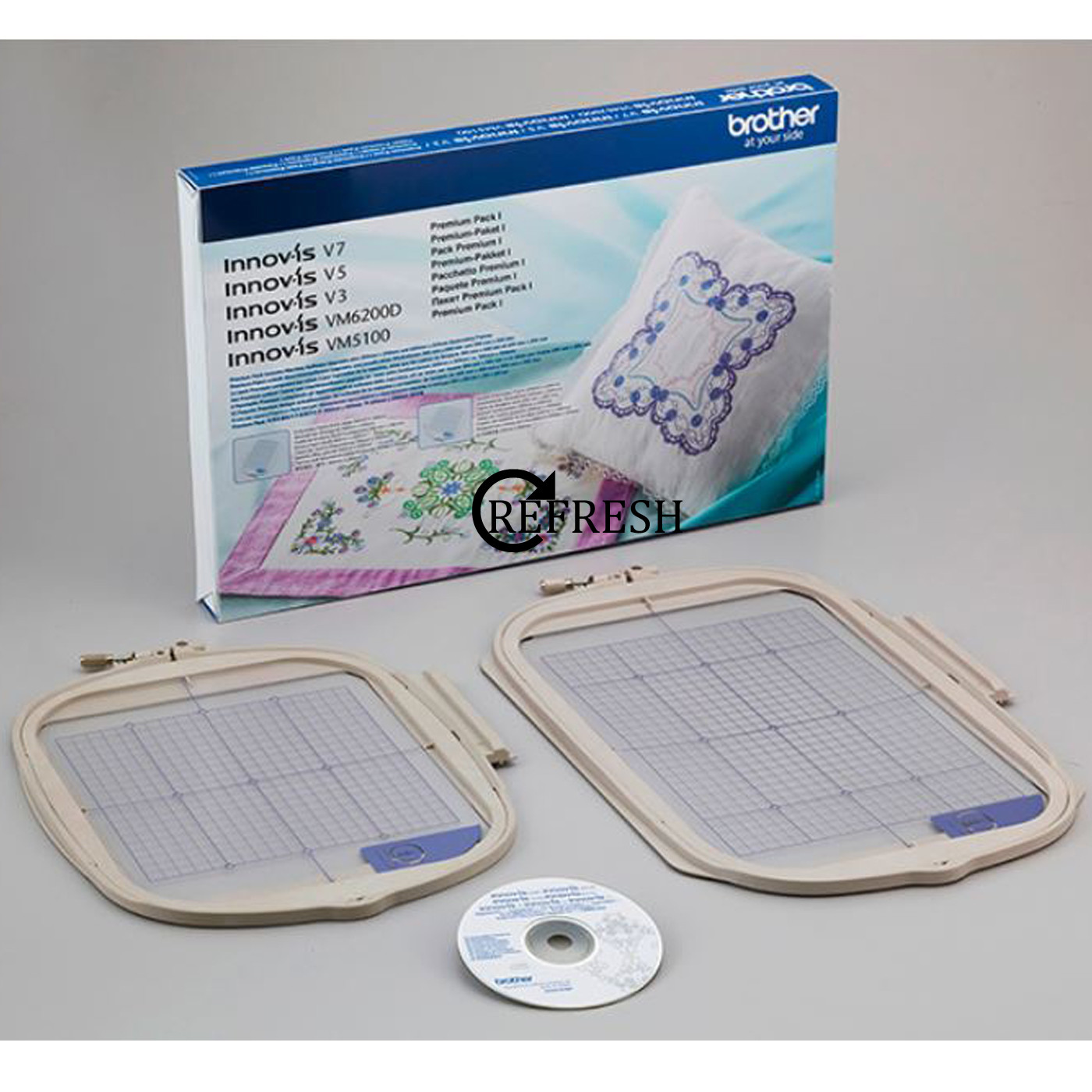 Brother Innovis V3 V5 V7 Sewing Embroidery Machine Premium Pack 1