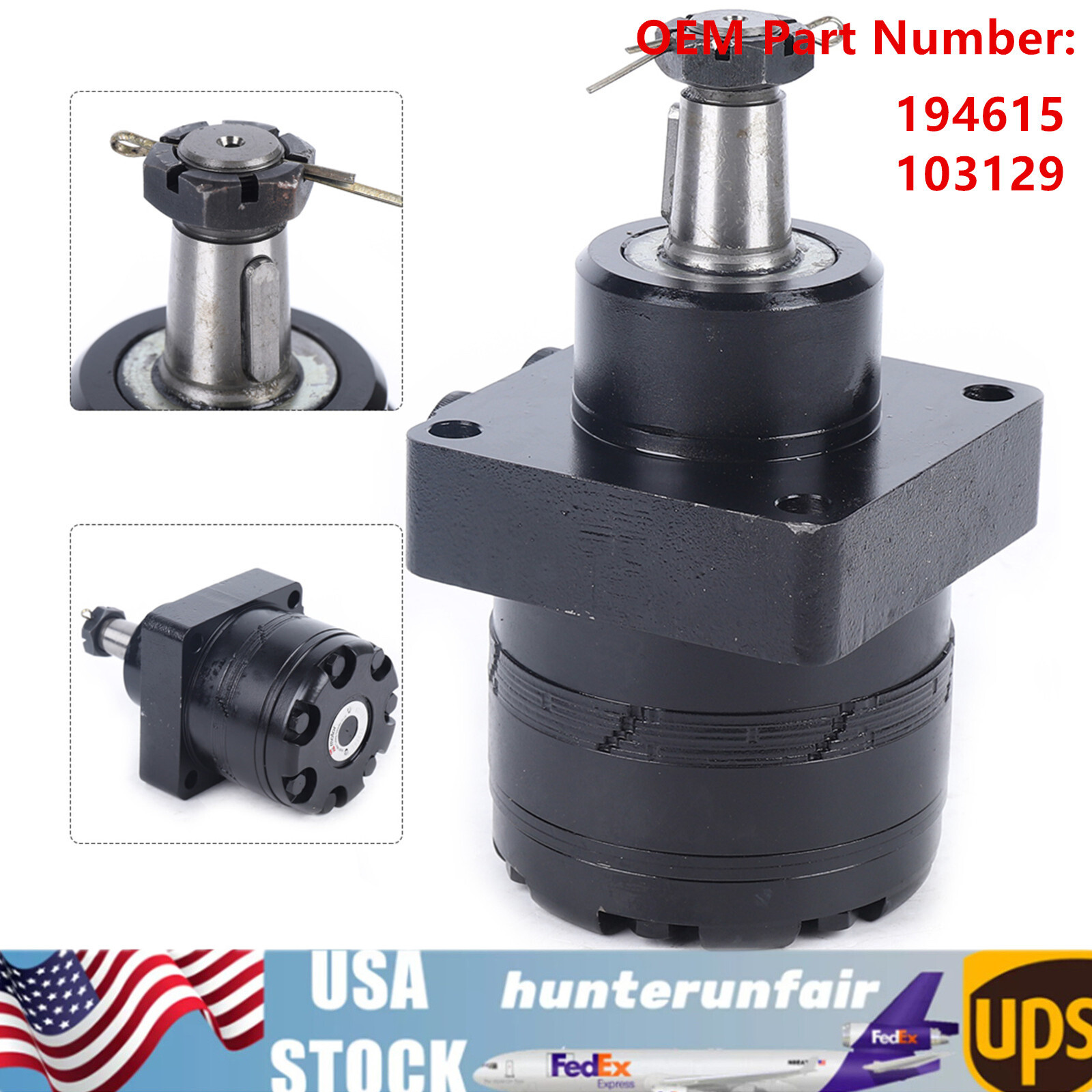 194615 Hydraulic Drive Motor For Skyjack Scissor Lift Models SJIII4620 SJIII4626